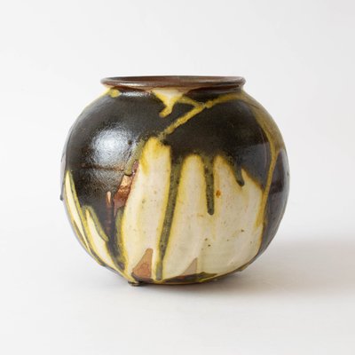 Drip Glaze Studio Ceramic Vase by Yves Loiselet, 1990s-IXK-1409062