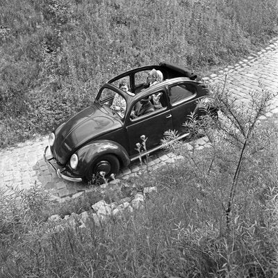 Driving Through Mountains in the Volkswagen Beetle, Germany, 1939, Printed 2021-DYV-1021830