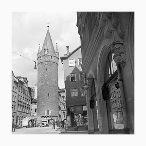 Druselturm Tower at the Old City of Kassel, Germany, 1937, Printed 2021-DYV-1000885