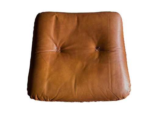 DS-101 Cognac Leather Sofas, Armchair and Ottoman from De Sede, 1970s, Set of 4-UCH-1450546