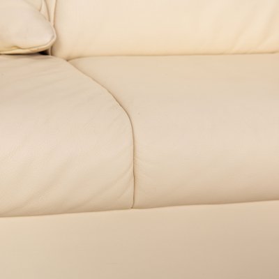 DS 104 Corner Sofa in Cream Leather from de Sede-RQW-1748435