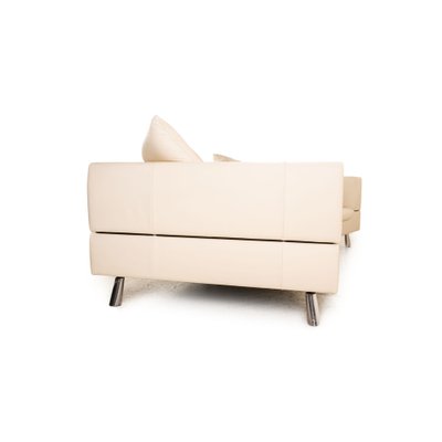 DS 104 Corner Sofa in Cream Leather from de Sede-RQW-1748435