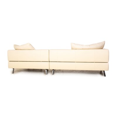 DS 104 Corner Sofa in Cream Leather from de Sede-RQW-1748435