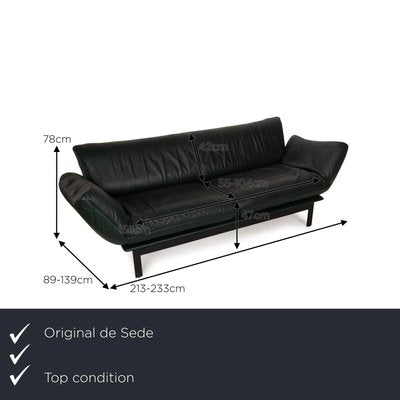 Ds 140 Leather 2-Seater Sofa from de Sede-RQW-2028461