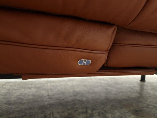 Ds 140 Leather Brown Sofa from de Sede-BVM-2032776