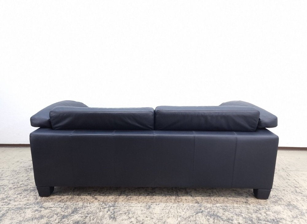 Ds 17 3-Seater Sofa in Blue Leather from de Sede