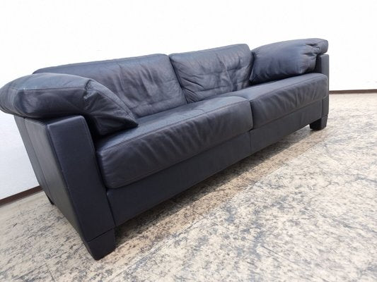 Ds 17 3-Seater Sofa in Blue Leather from de Sede-BVM-1726266