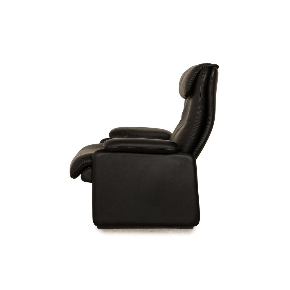 DS 2018 Armchair in Black Leather from De Sede