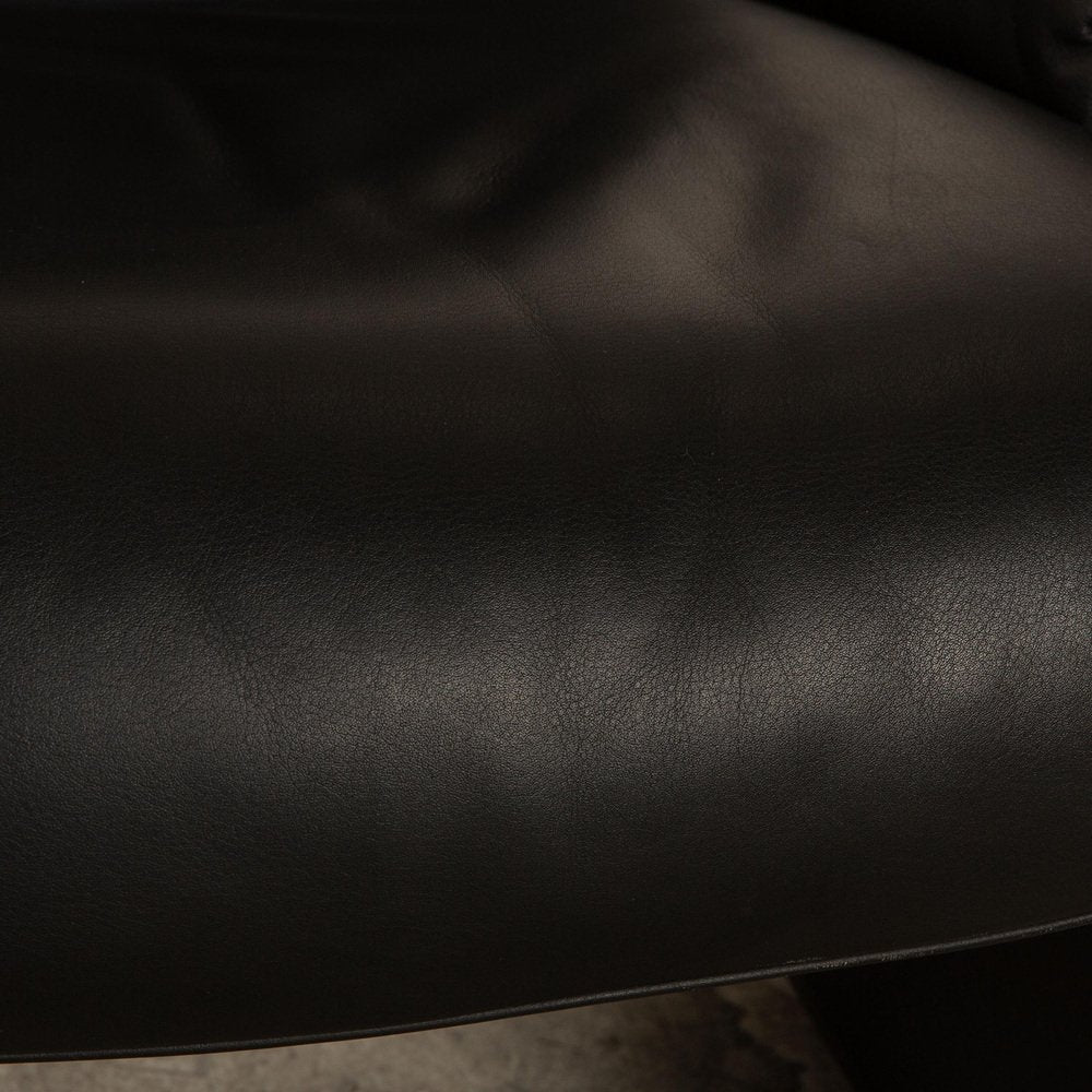 DS 2018 Armchair in Black Leather from De Sede