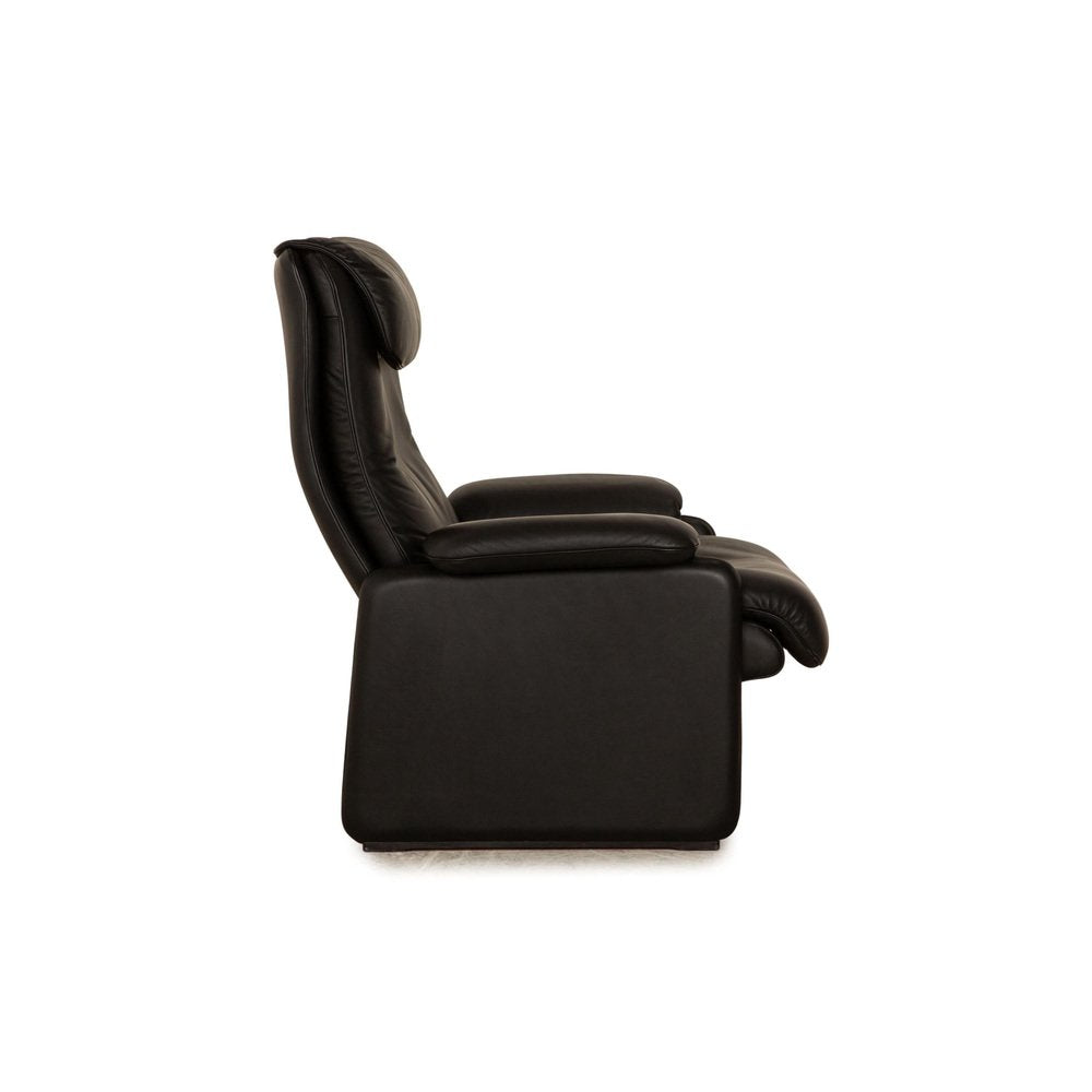 DS 2018 Armchair in Black Leather from De Sede