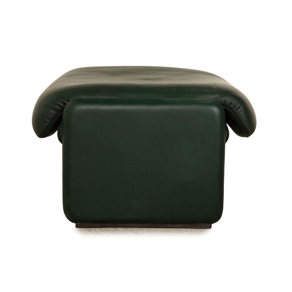 Ds 320 Leather Stool in Green from de Sede