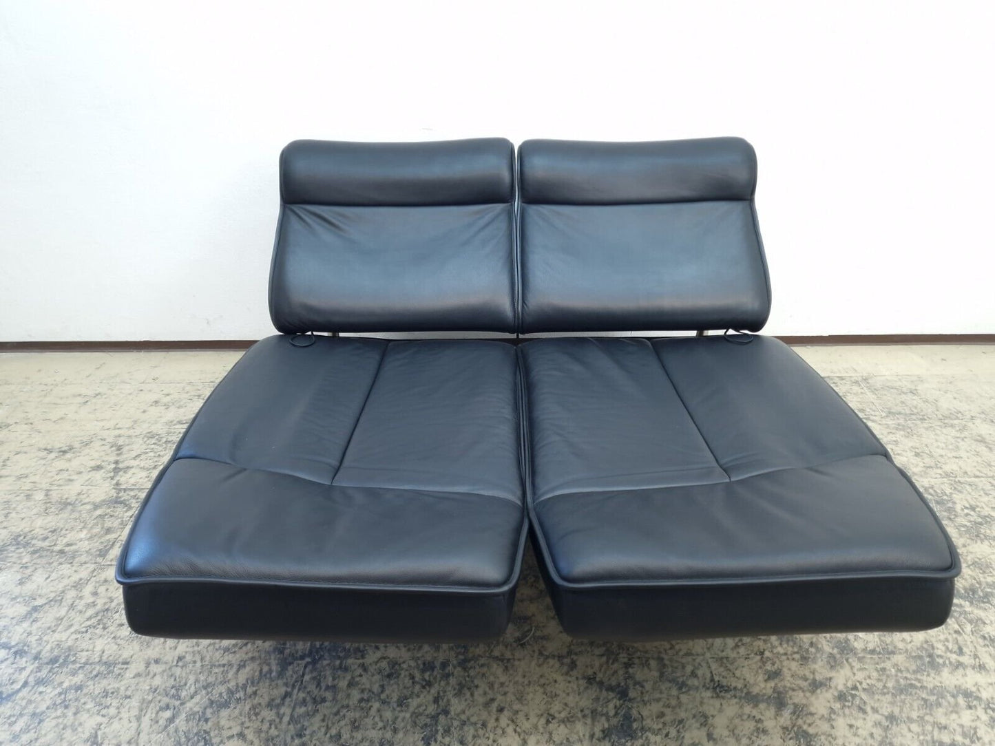 DS 450 Leather Sofa in Black from De Sede, 2008