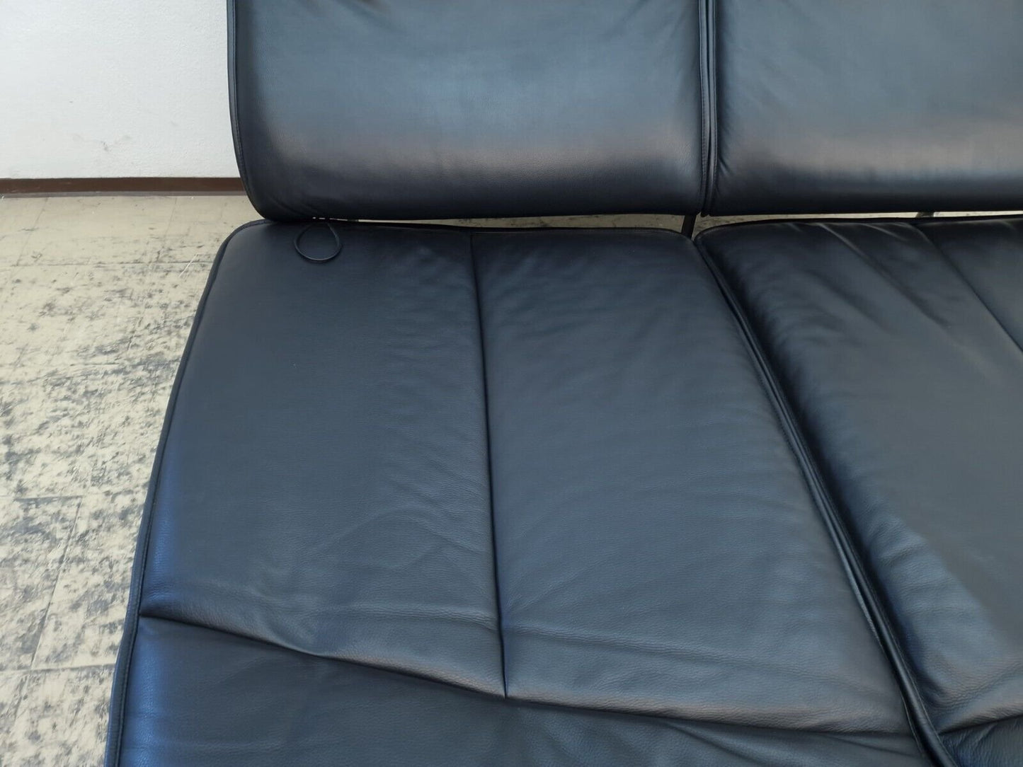 DS 450 Leather Sofa in Black from De Sede, 2008