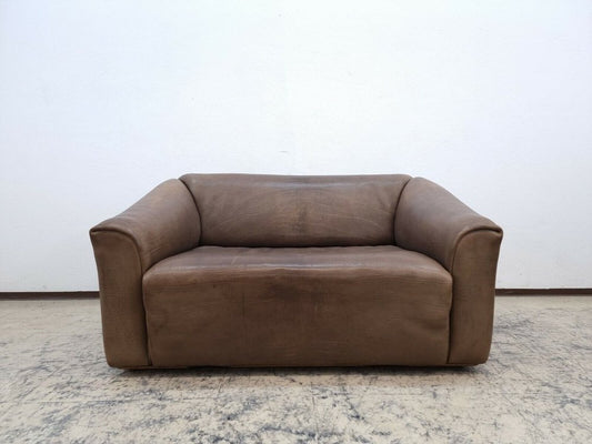 DS 47 2-Seater Sofa in Brown Leather from de Sede, 1970s