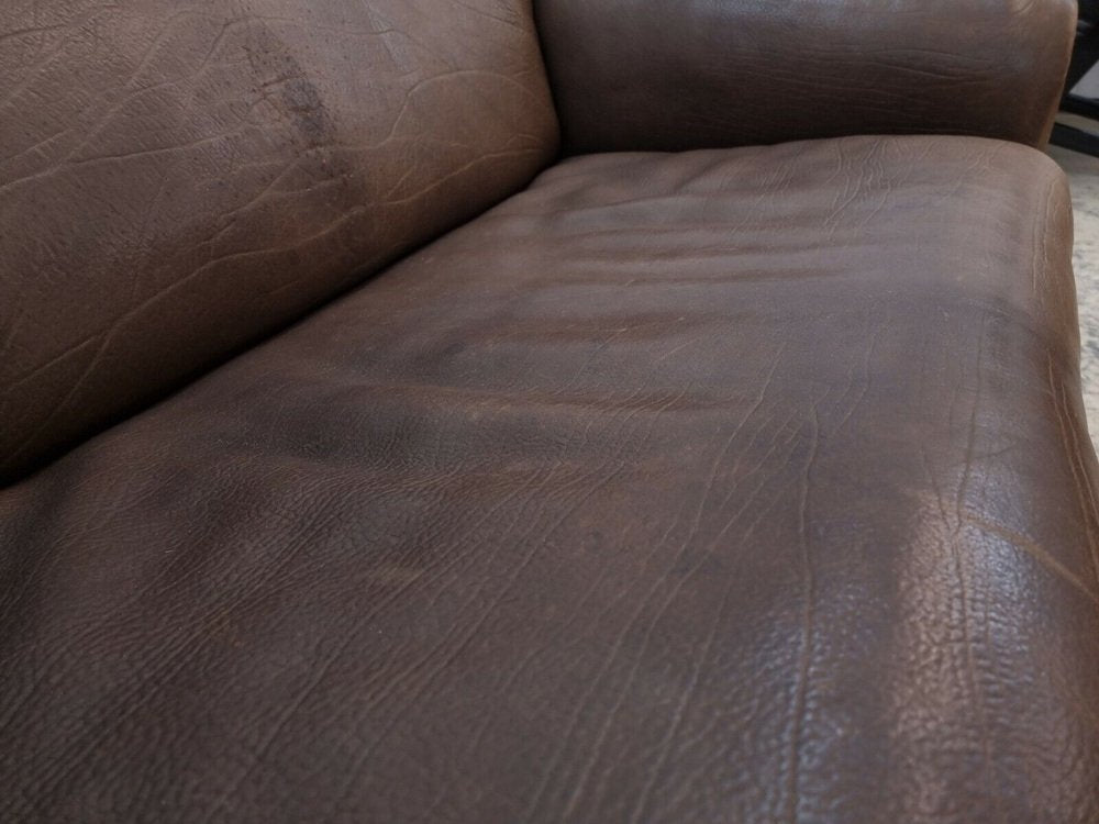 DS 47 2-Seater Sofa in Brown Leather from de Sede, 1970s