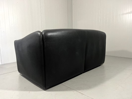 DS 47 Dark Brown Leather 2,5 Seats Sofa from de Sede, 1980s-TU-2018393