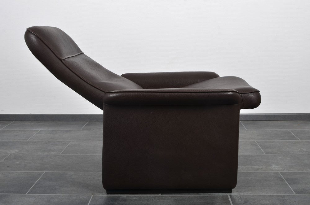 DS-50 Cigar Brown Neck Leather Chair from de Sede