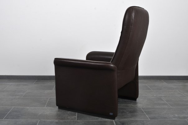 DS-50 Cigar Brown Neck Leather Chair from de Sede-IV-1279326