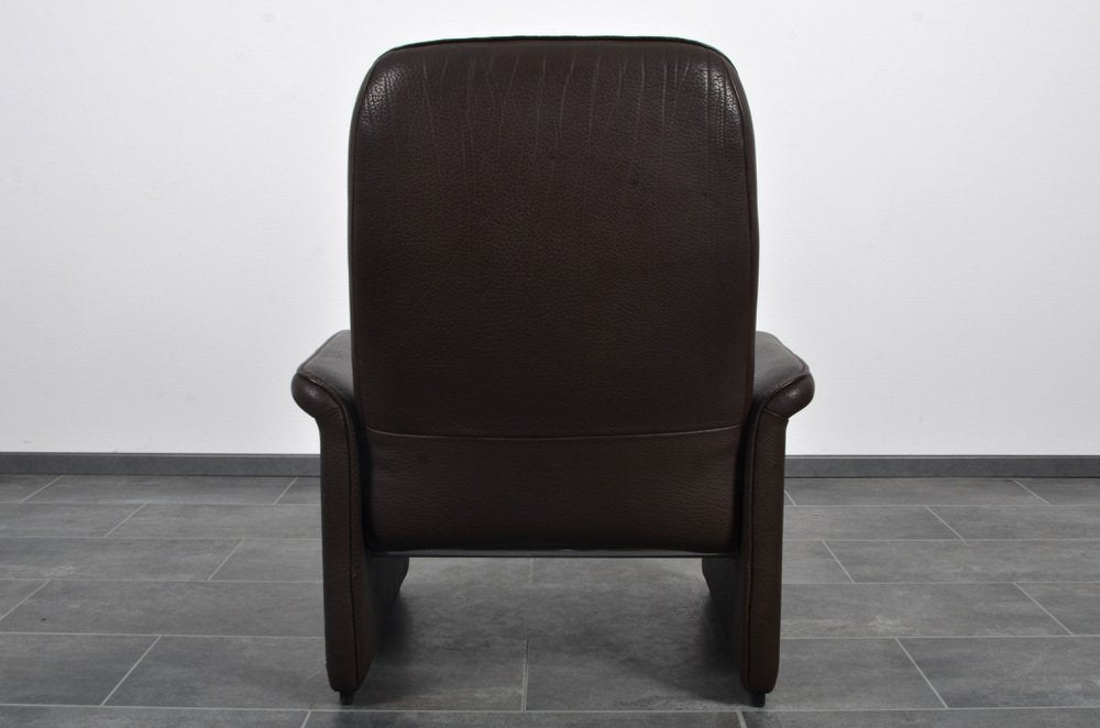 DS-50 Cigar Brown Neck Leather Chair from de Sede