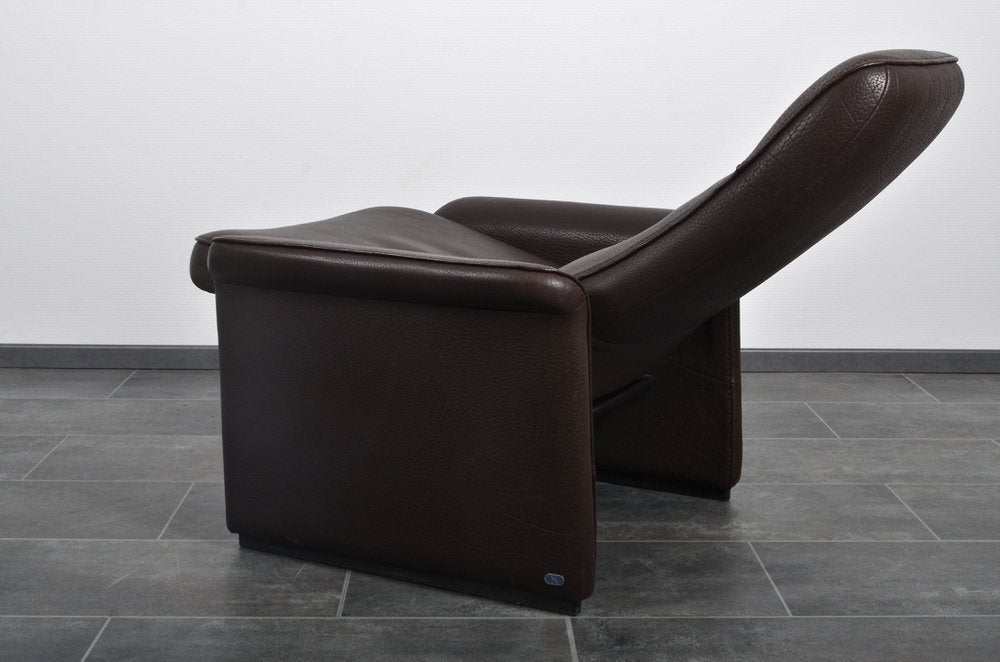 DS-50 Cigar Brown Neck Leather Chair from de Sede