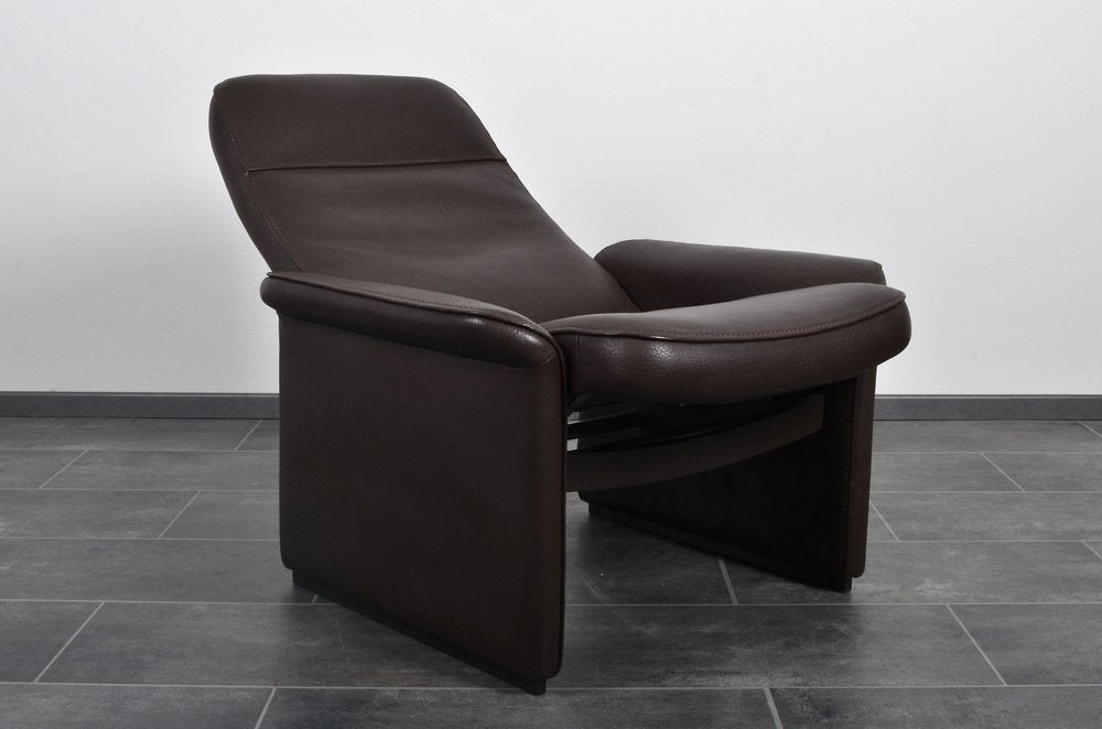 DS-50 Cigar Brown Neck Leather Chair from de Sede