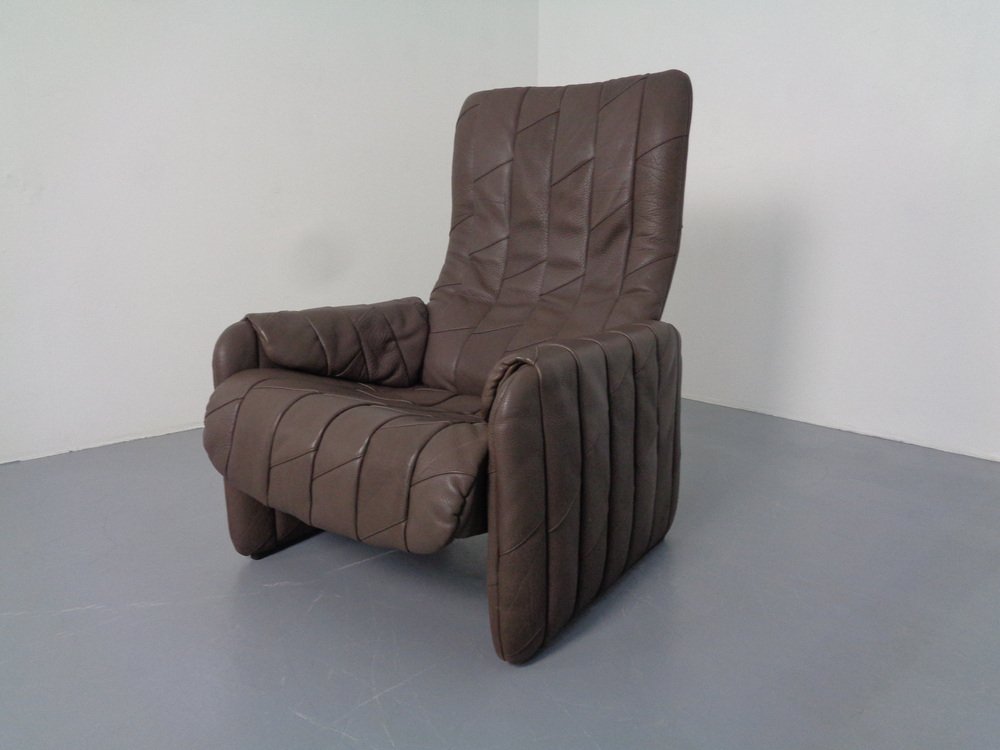 DS 50 Patchwork Buffalo Leather Easy Chair from De Sede, 1970s