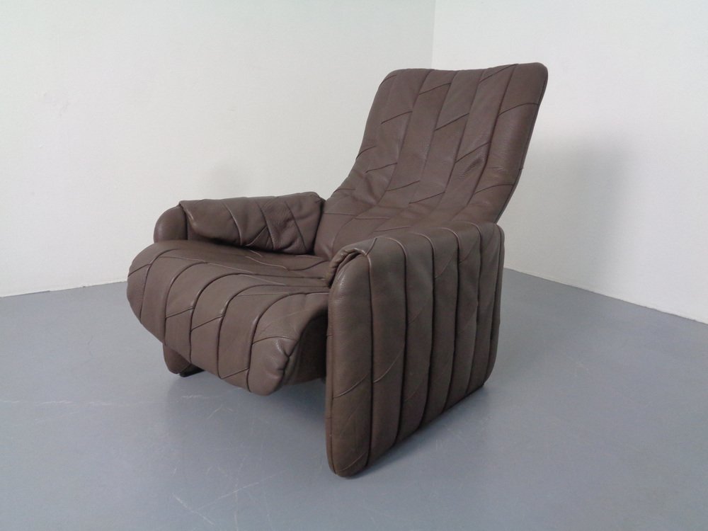 DS 50 Patchwork Buffalo Leather Easy Chair from De Sede, 1970s