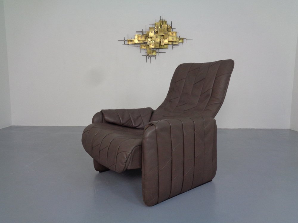 DS 50 Patchwork Buffalo Leather Easy Chair from De Sede, 1970s