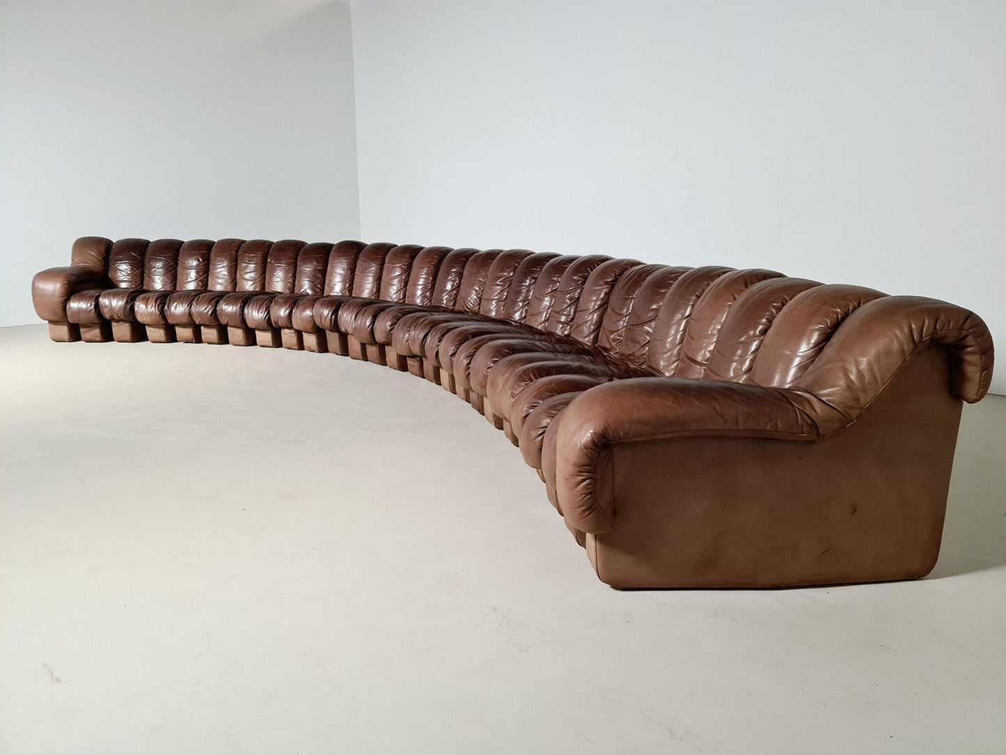 DS-600 Sofa from de Sede, 1970s, Set of 26