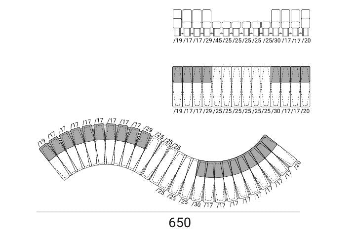 DS-600 Snake - 모듈형 소파