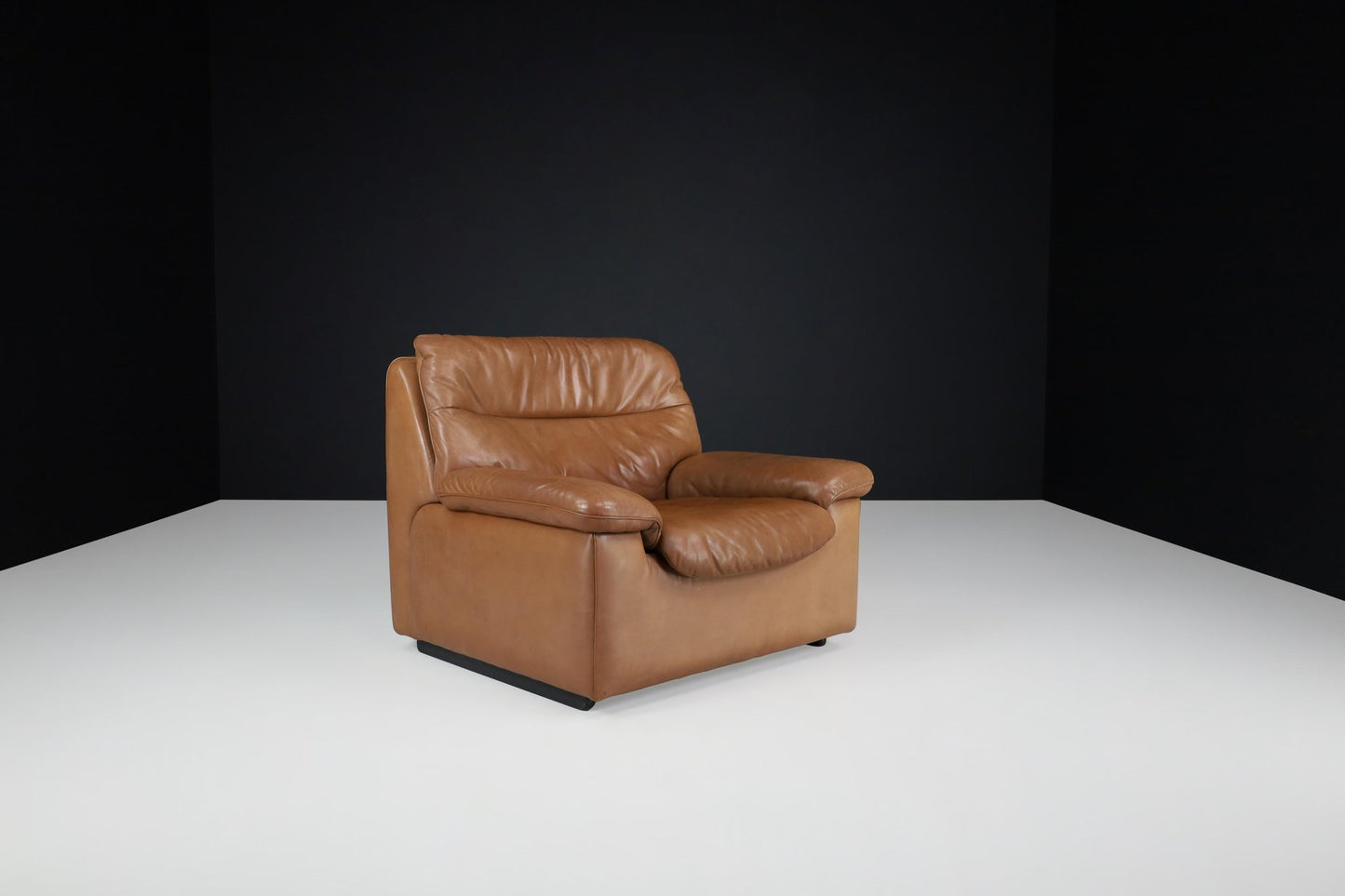 DS 63 Lounge Chair in Patinated Leather from de Sede, 1970s