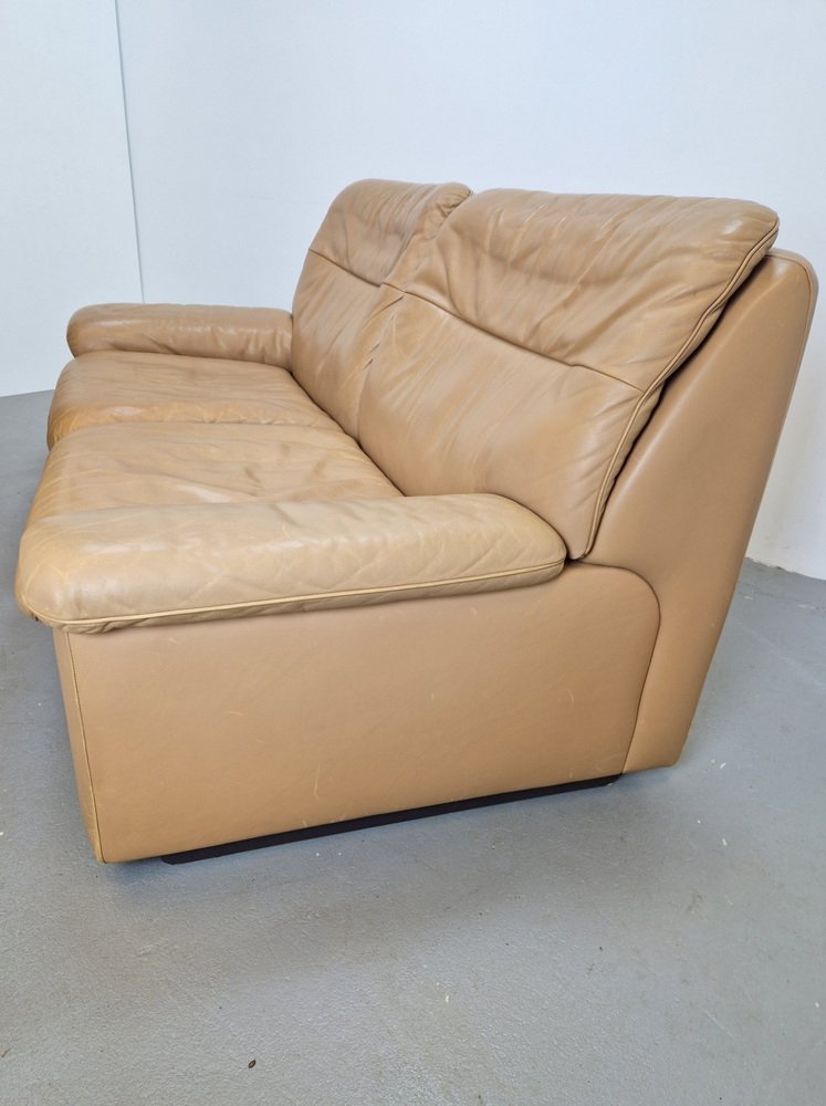 DS 66 Leather 2-Seater Sofa by Carl Larsson for de Sede, 1970s