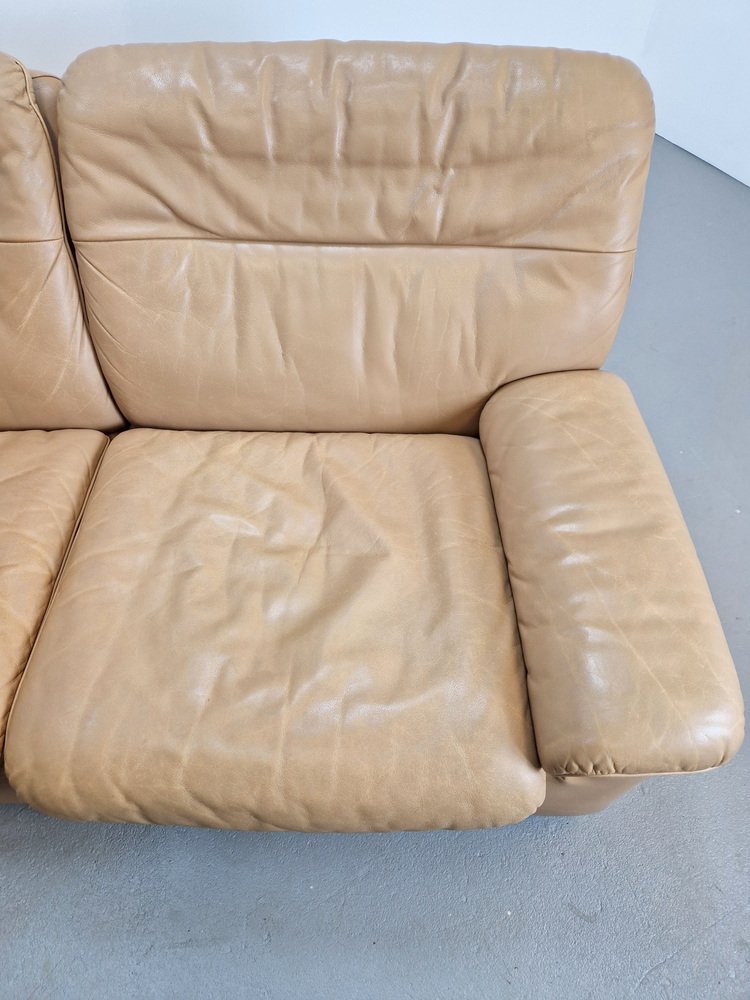 DS 66 Leather 2-Seater Sofa by Carl Larsson for de Sede, 1970s