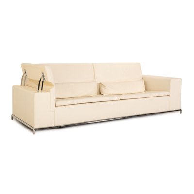 DS 7 3-Seater Sofa in Cream Leather from de Sede-RQW-1748256