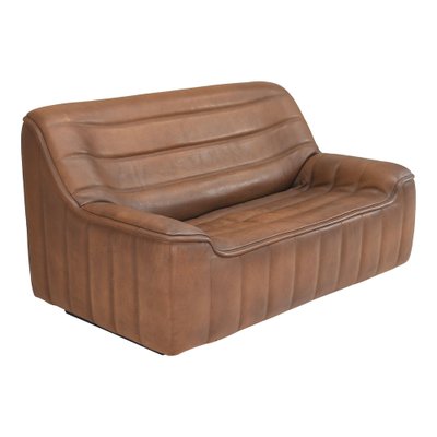 DS-84 2-Seater Sofa in Tan Buffalo Leather from de Sede, Switzerland, 1970s-TE-1721178