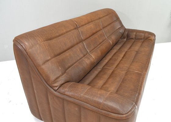 DS-84 3-Seater Sofa in Tan Buffalo Leather from de Sede, Switzerland, 1970s-TE-1721179