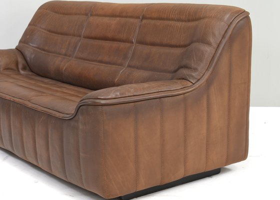 DS-84 3-Seater Sofa in Tan Buffalo Leather from de Sede, Switzerland, 1970s-TE-1721179