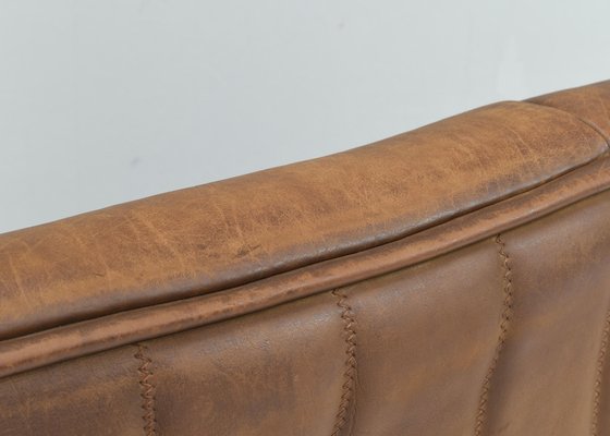 DS-84 3-Seater Sofa in Tan Buffalo Leather from de Sede, Switzerland, 1970s-TE-1721179