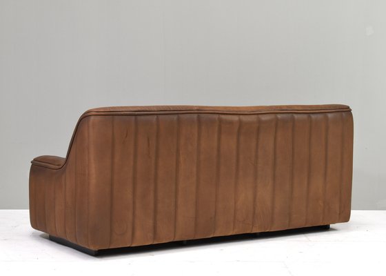 DS-84 3-Seater Sofa in Tan Buffalo Leather from de Sede, Switzerland, 1970s-TE-1721179