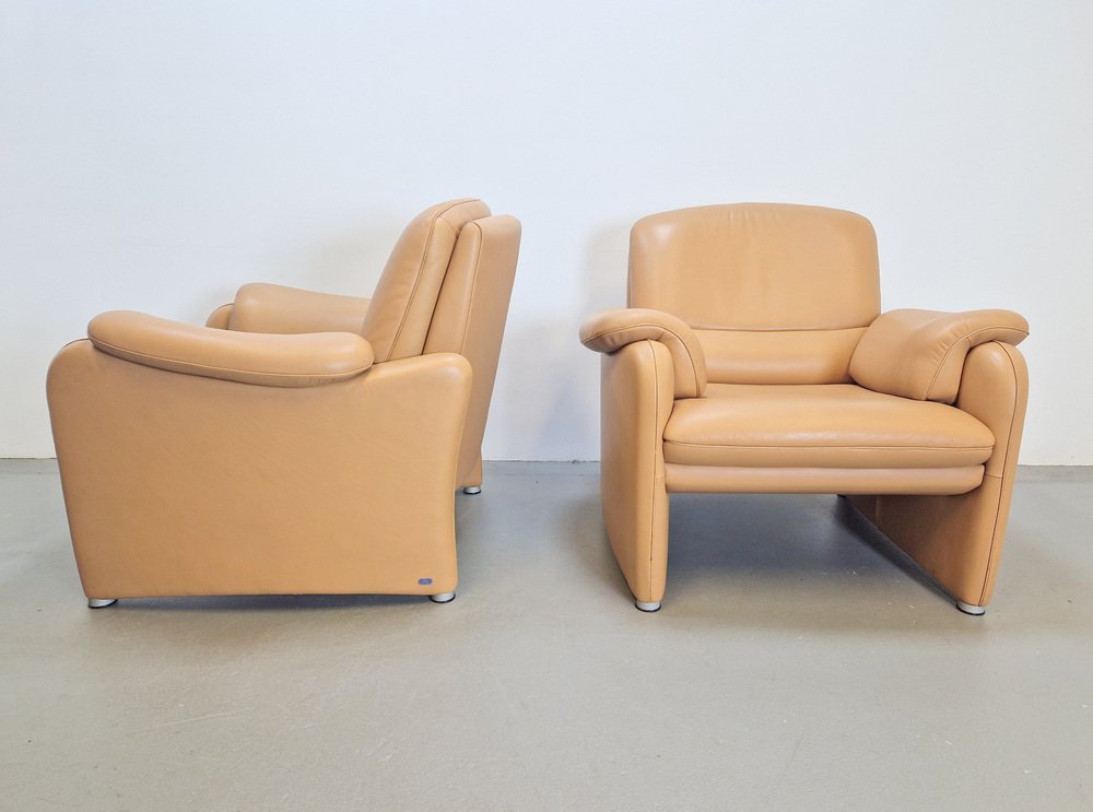 DS320 Armchairs in Leather from de Sede, 1990s, Set of 2