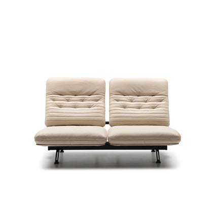 DS-490 - Tufted leather sofa
