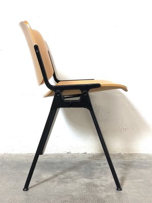 DSC 106 Desk Chairs by Giancarlo Piretti for Castelli / Anonima Castelli, Italy, 1960s, Set of 4-FQG-1768984