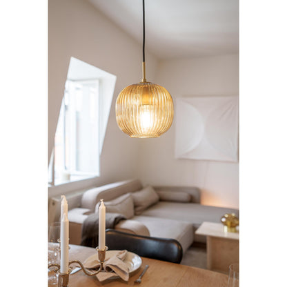 Edgeform Vibra Pendant Ø18 Amber