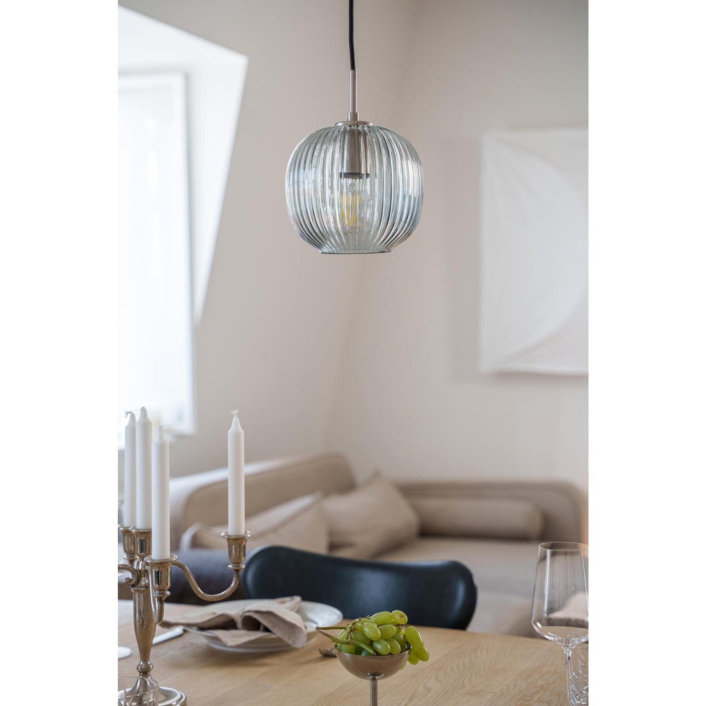 Edgeform Vibra Pendant Ø18 Smoke
