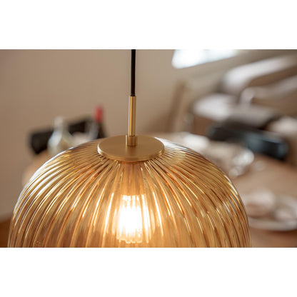 Edgeform Vibra Pendant Ø35 Amber