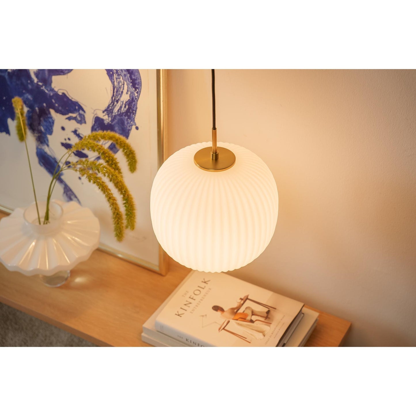 Edgeform Vibra Pendant Ø26 Opal