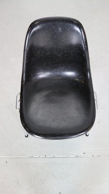 DSS Black Dining Room Chair by Charles & Ray Eames for Herman Miller, 1974-DT-2026174