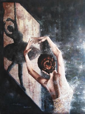 Du Ke, Dancer, 2023, Oil on Canvas-CHG-2030616