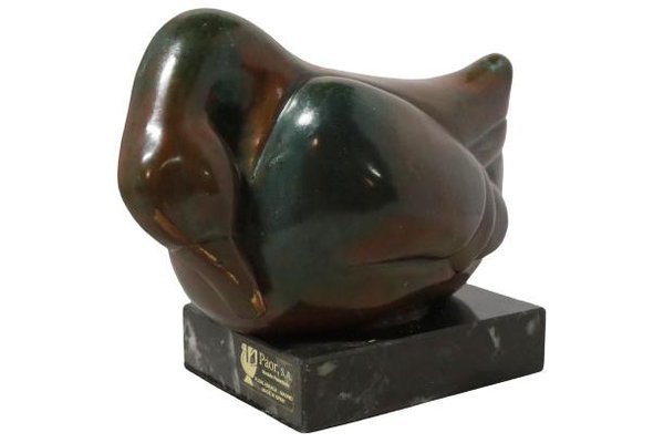 Duck Sculpture in Bronze-FYZ-1322484