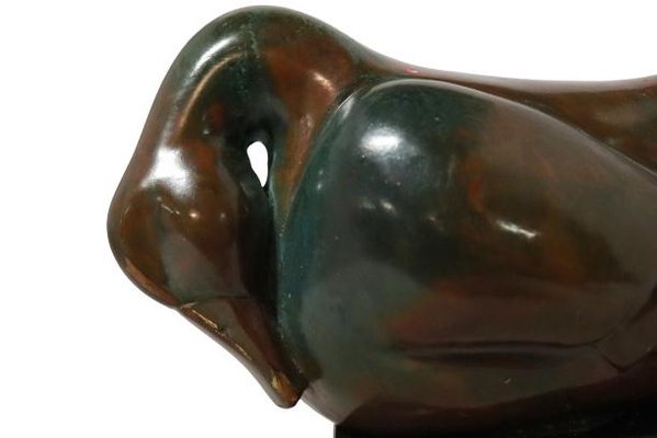 Duck Sculpture in Bronze-FYZ-1322484